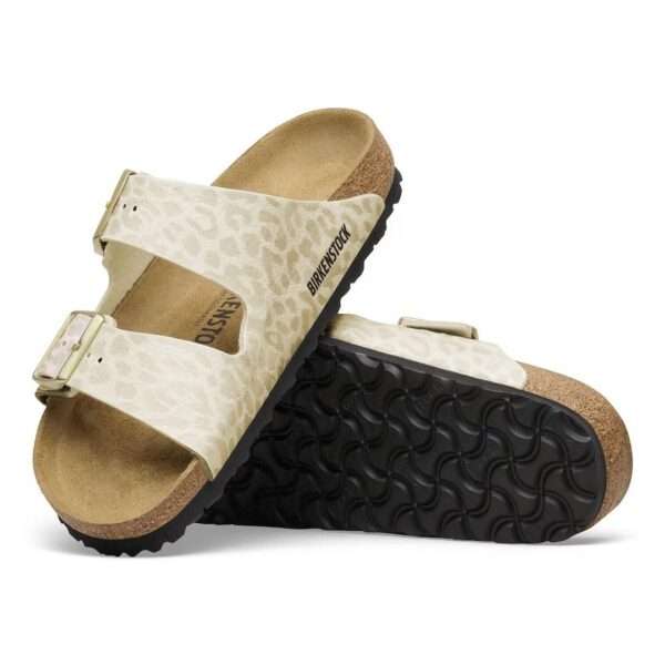 birkenstock sandalo arizona 1030564 leo eggshell