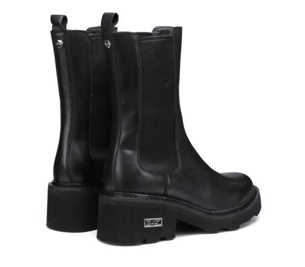 cult beatles donna grace 3545 black leather clw 354500