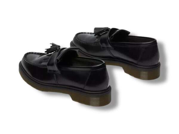 dr martens mocassino uomo con nappe adrian loafers polished smooth black 14573001