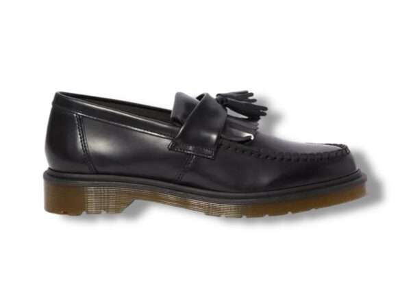 dr martens mocassino uomo con nappe adrian loafers polished smooth black 14573001