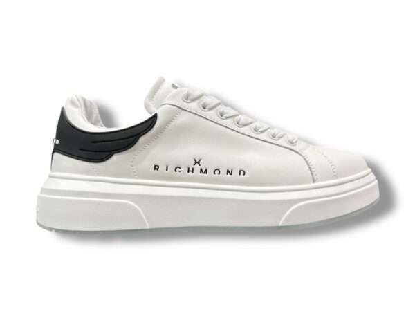 john richmond sneakers uomo leather white 29102 cp a