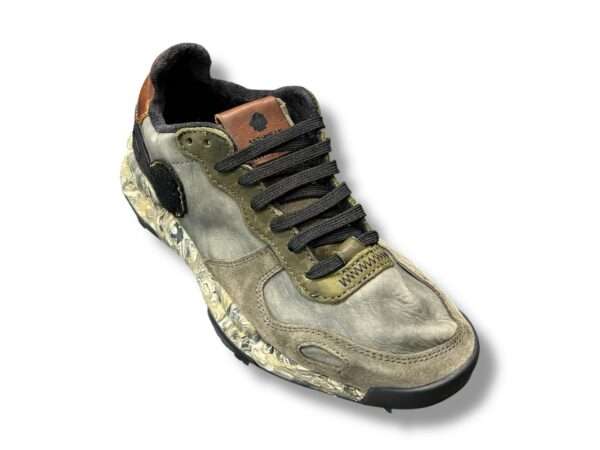 satorisan sneakers uomo chacrona premium khakies black 120091a05041