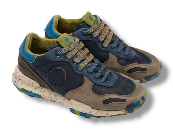 satorisan sneakers uomo chacrona pull up navy 120118a27841