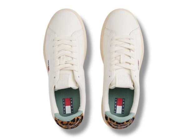 tommy hilfiger sneakers donna en0en029090k7 archive 98 leopard ivory