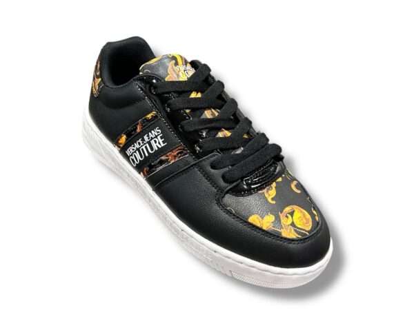 versace jeans couture sneaker donna meyssa 79va3sj7 zpb35 g89 black print baroque