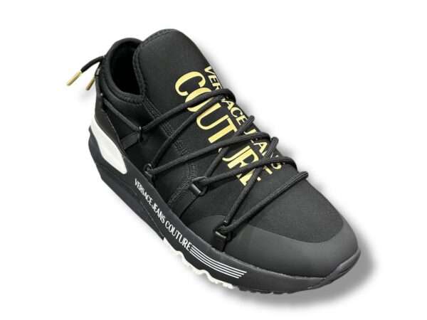 versace jeans couture sneaker uomo dynamic 79ya3sa6 zs915 g89 neoprene black