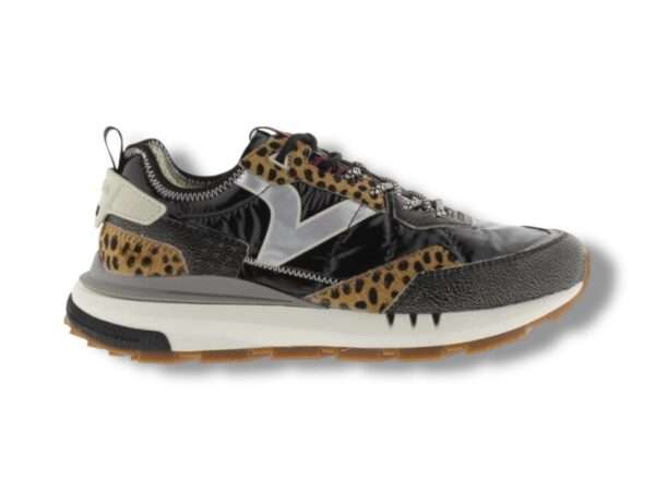 victoria sneakers donna wing evo animal print negro 8811103-10