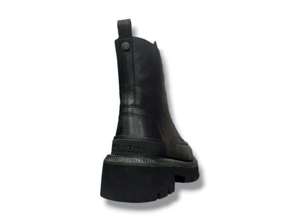 bikkembergs anfibio con suola platform donna 29315 cp a vintage tronchetto nero
