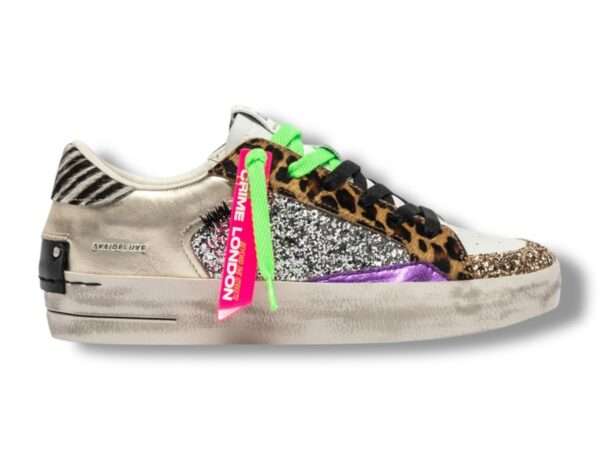 crime london sneaker donna sk8 deluxe fierce nature 25104aa8.68