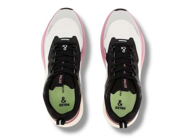 extr4 sneaker donna kaizen goretex 1.06 8705111 bianco rosa