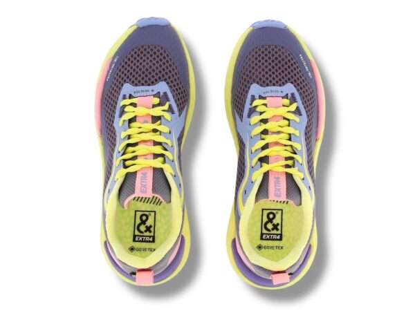 extr4 sneaker donna kaizen xl goretex 1.05 8705544 grigio rosa giallo