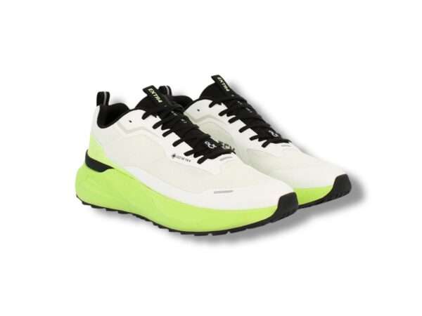 extr4 sneaker uomo kaizen goretex 1.09 8700133 bianco verde acido