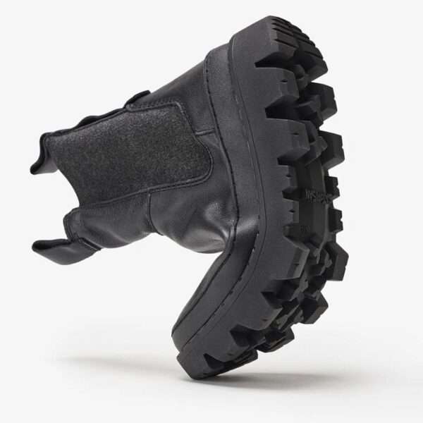 satorisan stivaletto beatles donna unalome elastics premium black 120085a006