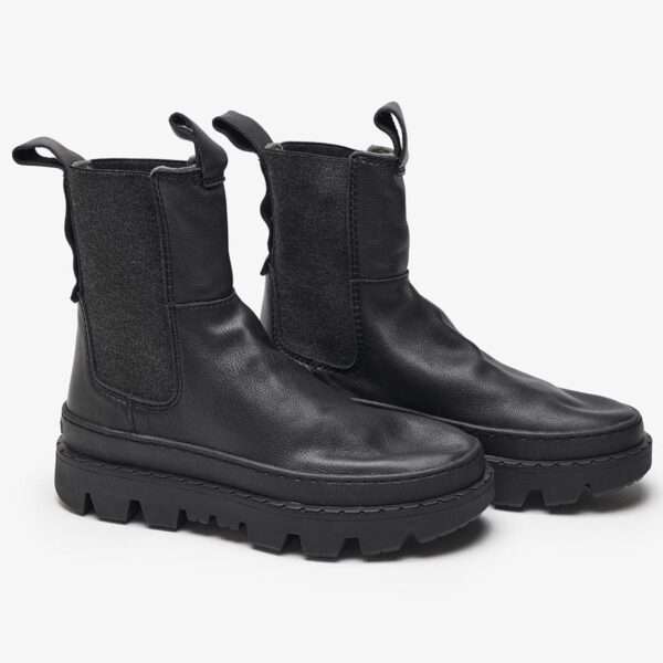 satorisan stivaletto beatles donna unalome elastics premium black 120085a006