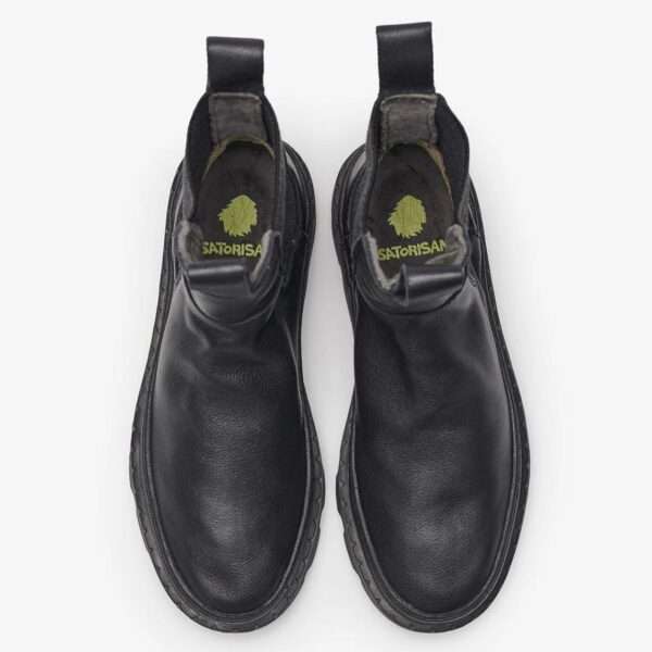 satorisan stivaletto beatles donna unalome elastics premium black 120085a006