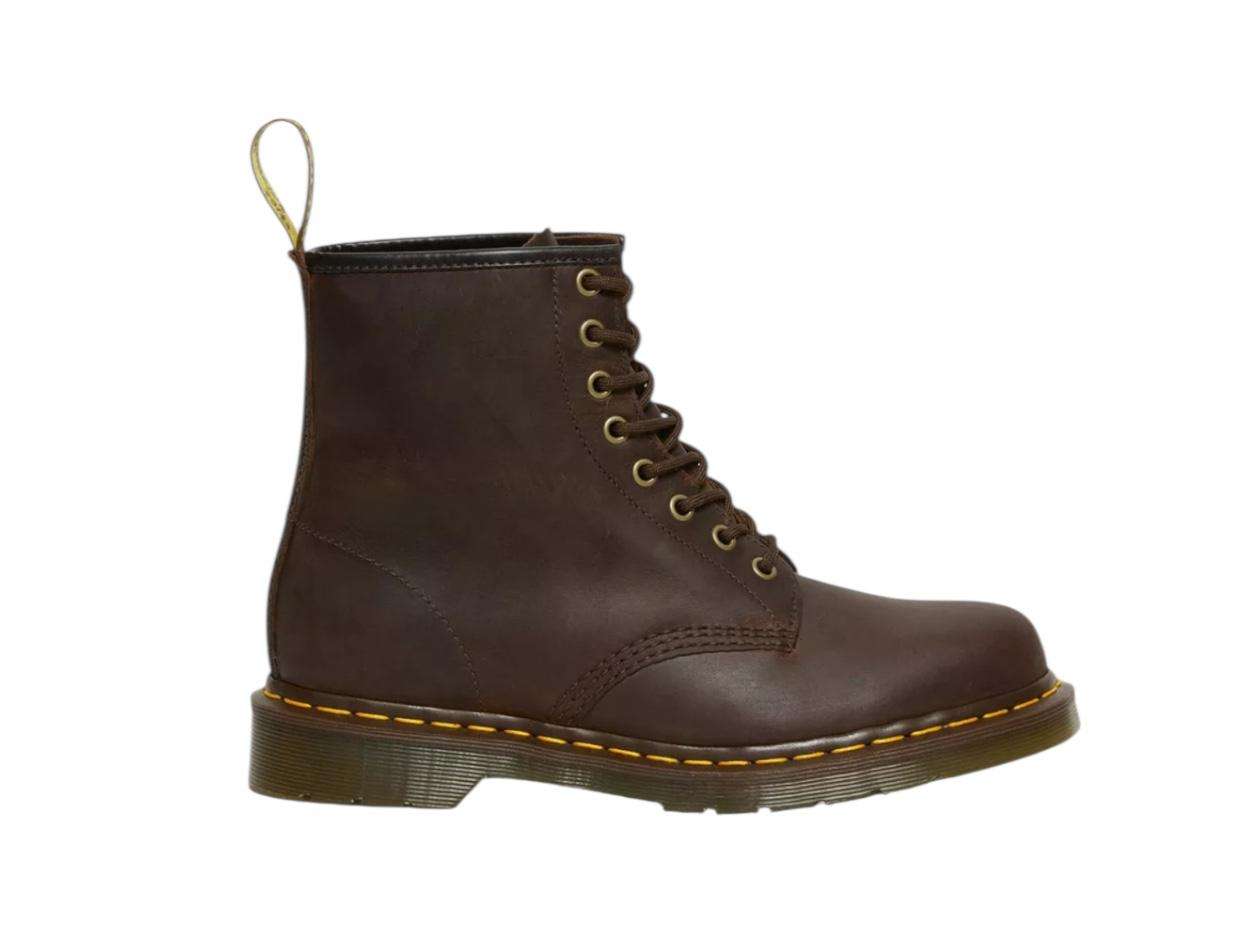 drmartens anfibio boots 1460 in pelle crazy horse dark brown 11822203 drmartens anfibio boots 1460 in pelle crazy horse dark brown 11822203