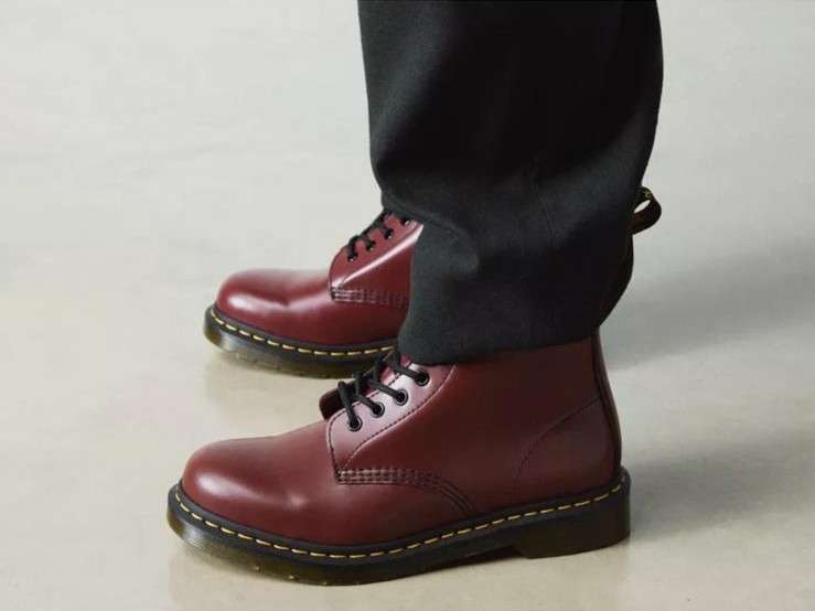 drmartens anfibio boots donna 1460 in pelle smooth cherry red 11822600 1 drmartens anfibio boots 1460 in pelle smooth cherry red 11822600