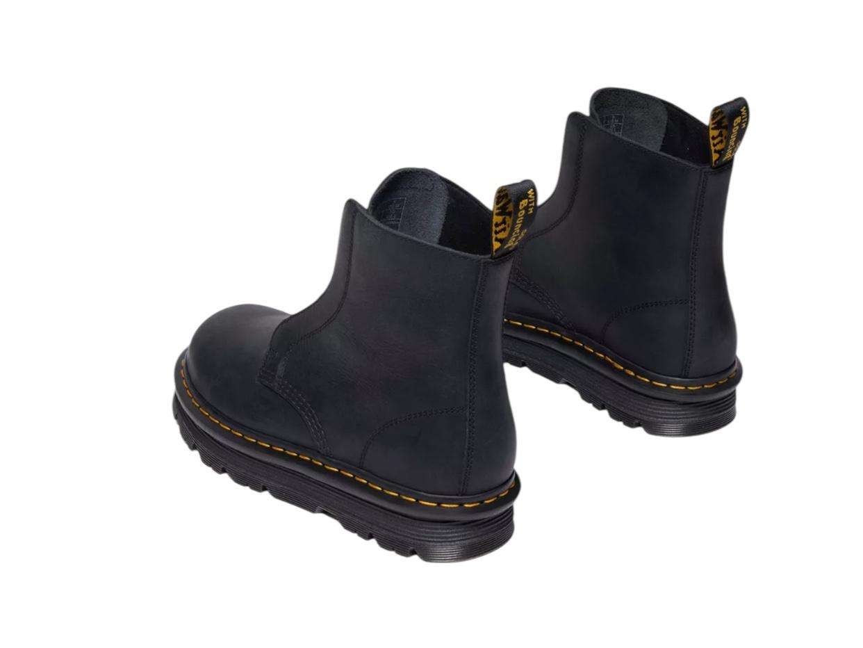 drmartens anfibio boots donna zebzag senza lacci in pelle nero 42653001 2 drmartens anfibio boots zebzag senza lacci in pelle nero 42653001