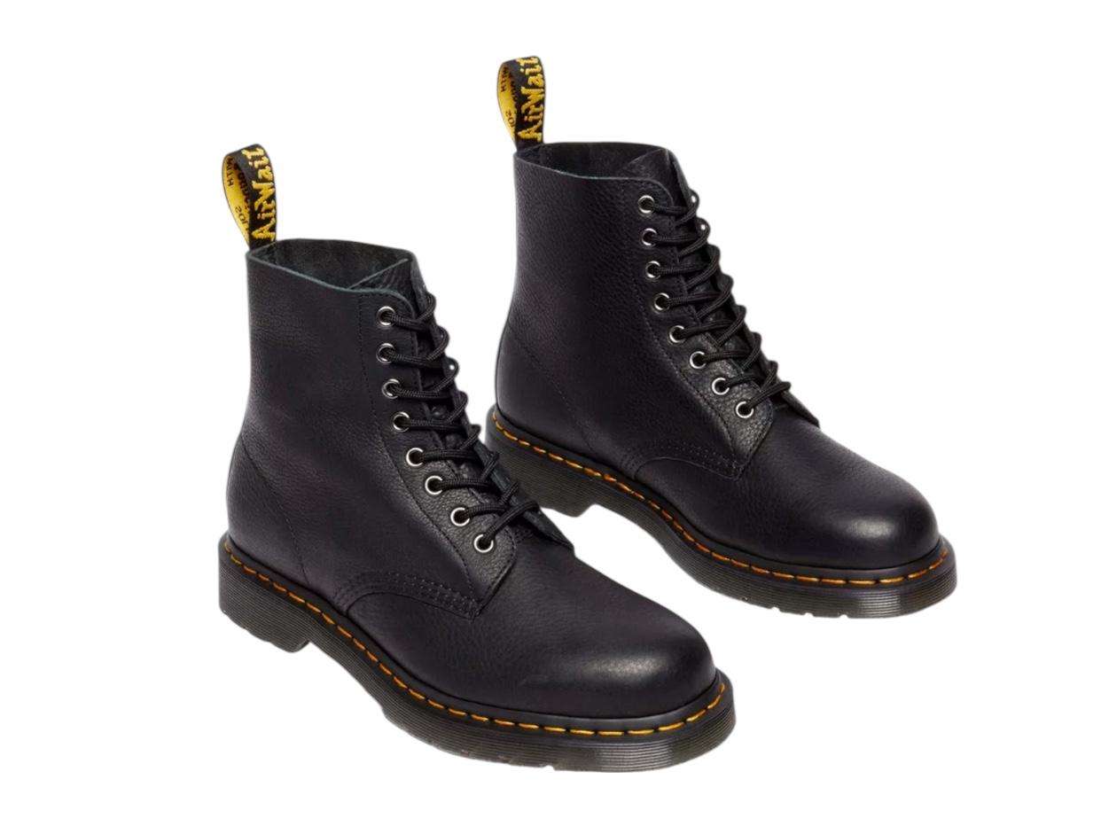 drmartens anfibio boots uomo in pelle pascal ambassador nero 31981001 4 drmartens anfibio boots in pelle pascal ambassador nero 31981001