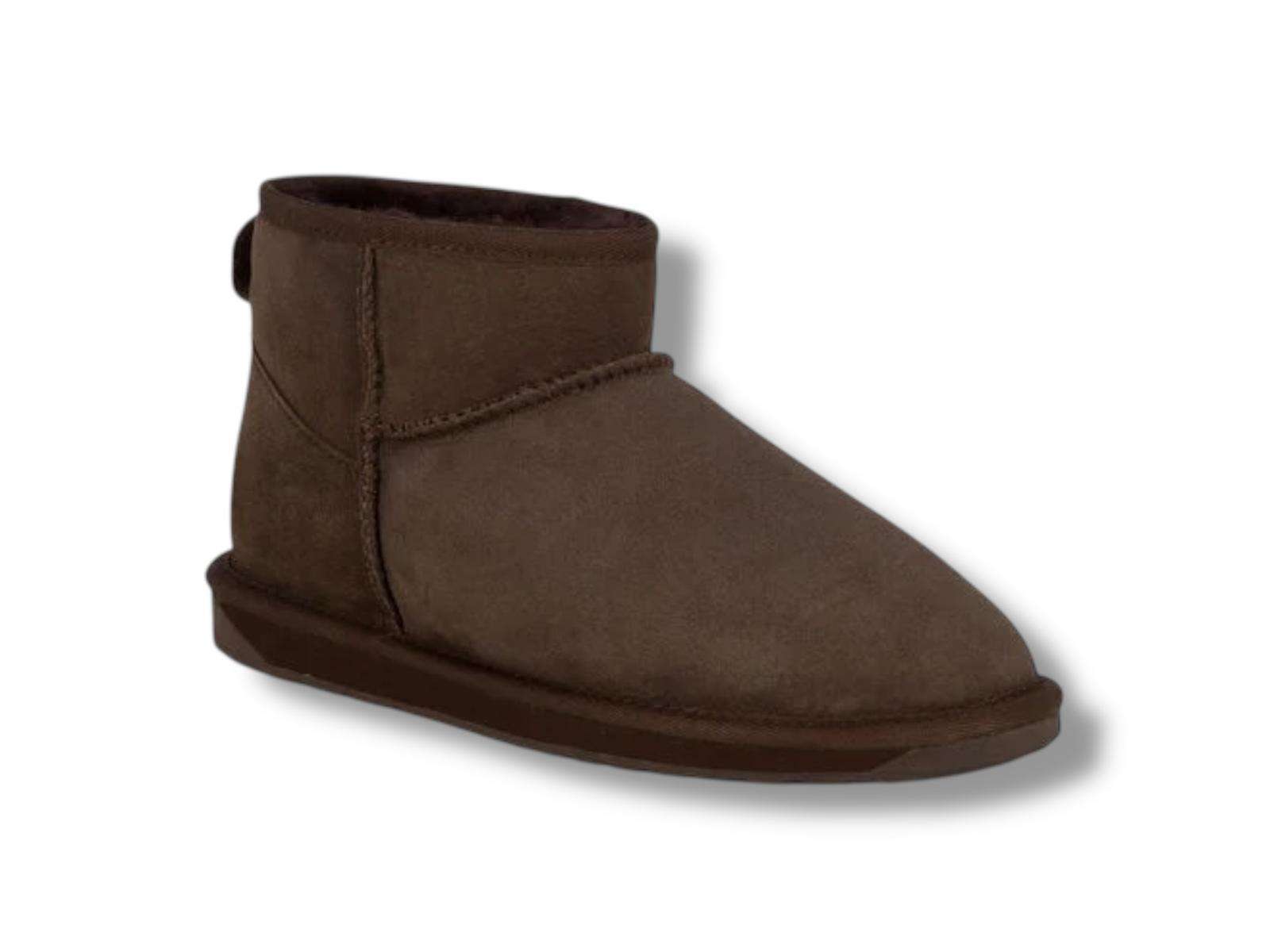 emu australia stivaletto donna in montone stinger micro w10937 brown chocolate 0 emu australia stivaletto donna in montone stinger micro w10937 brown chocolate