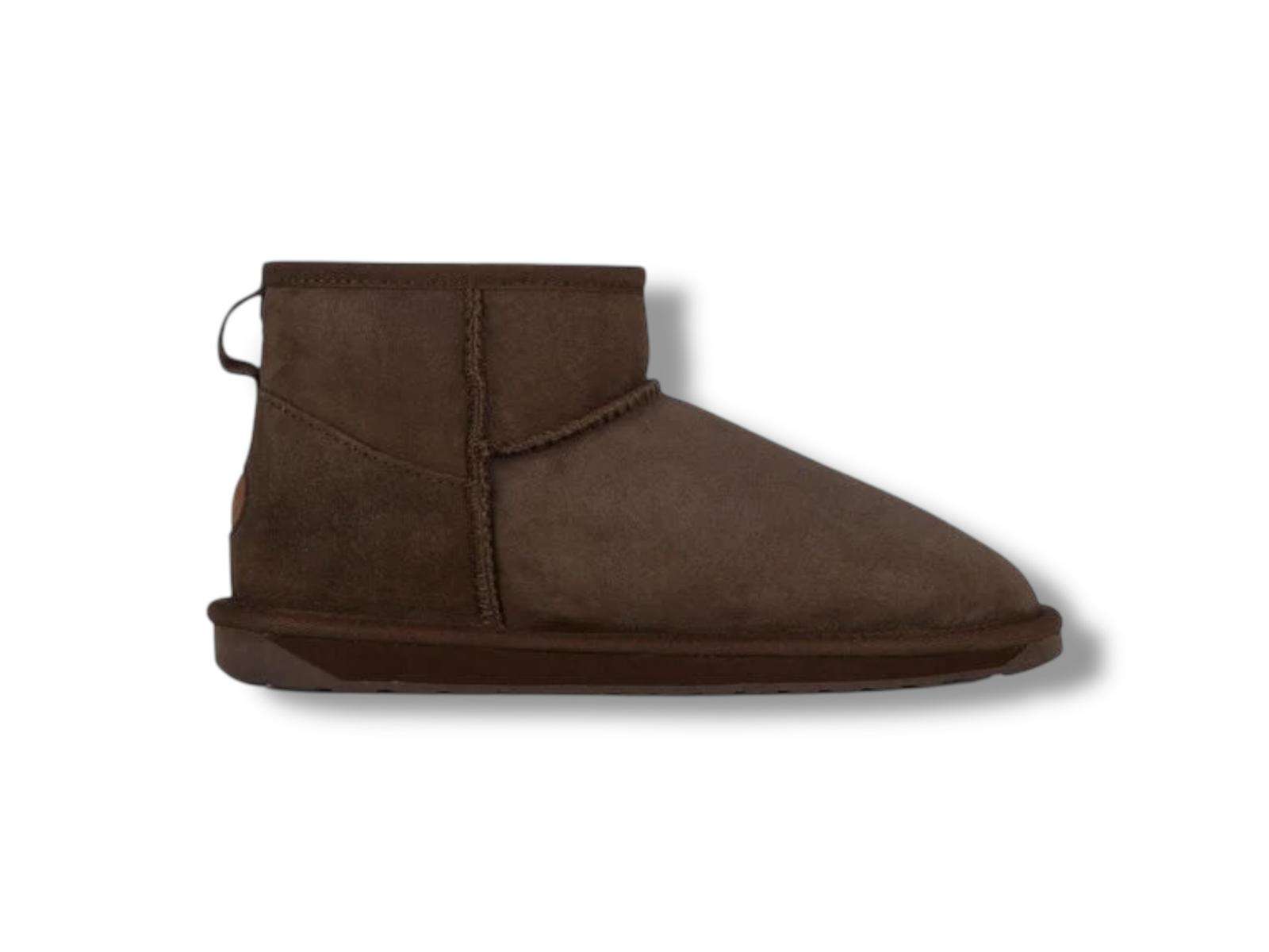 emu australia stivaletto donna in montone stinger micro w10937 brown chocolate emu australia stivaletto donna in montone stinger micro w10937 brown chocolate