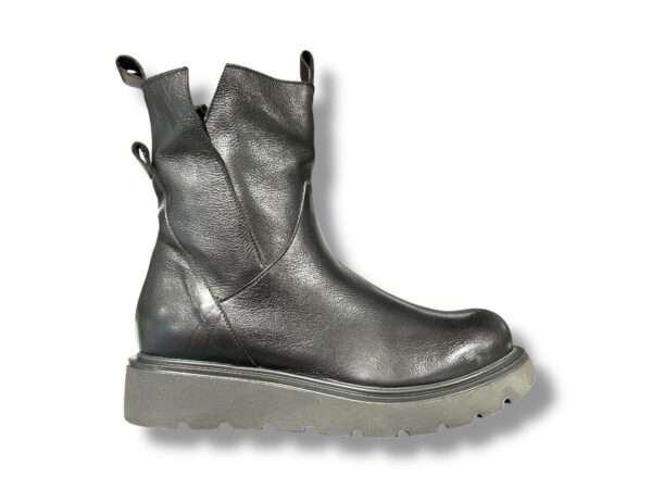 history 541 stivaletto donna con zip rich 30 nero