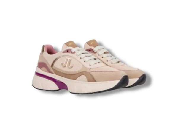janet and janet sneakers donna rock beige old pink j-441