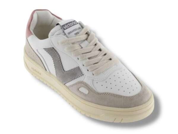 victoria calzados sneakers donna seul pelle e crosta 1257101-42 rosa