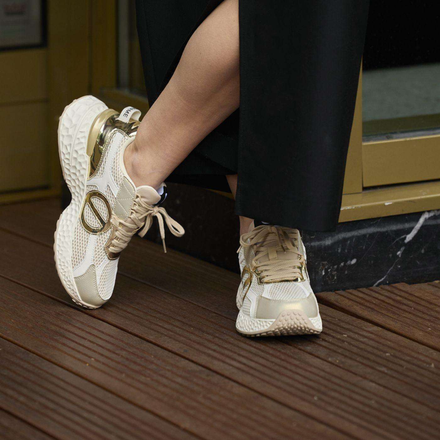 no name sneakers donna carter 2.0 runner w beige gold 4 no name sneakers donna carter 2.0 runner w beige gold