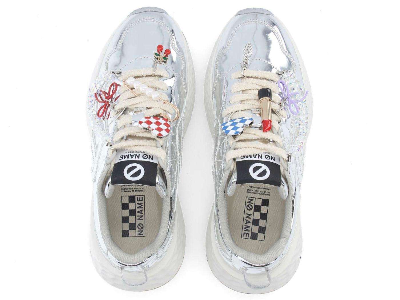 no name sneakers donna carter jogger w argento 5 no name sneakers donna carter jogger w argento