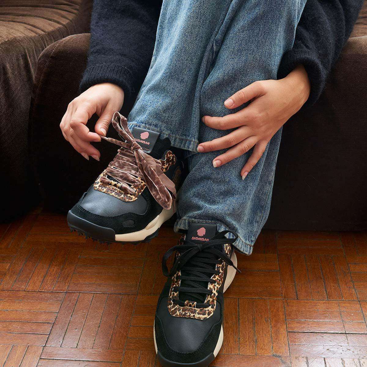 satorisan sneakers donna chacrona premium black leopard w 120090a386 0 satorisan sneakers donna chacrona premium black leopard w 120090a386