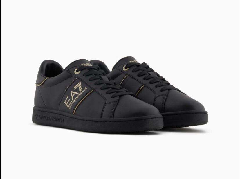 7b2376c6-1c23-4210-8cdc-41987c13eba9 emporio armani ea7 sneakers uomo 7×000332 af10848 mz177 triple black gold
