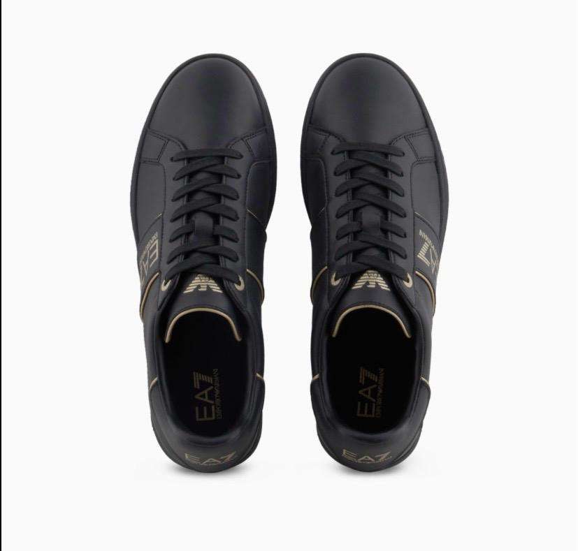 a93976ac-3f3d-4119-a8f7-b6b8ea02ad1a emporio armani ea7 sneakers uomo 7×000332 af10848 mz177 triple black gold