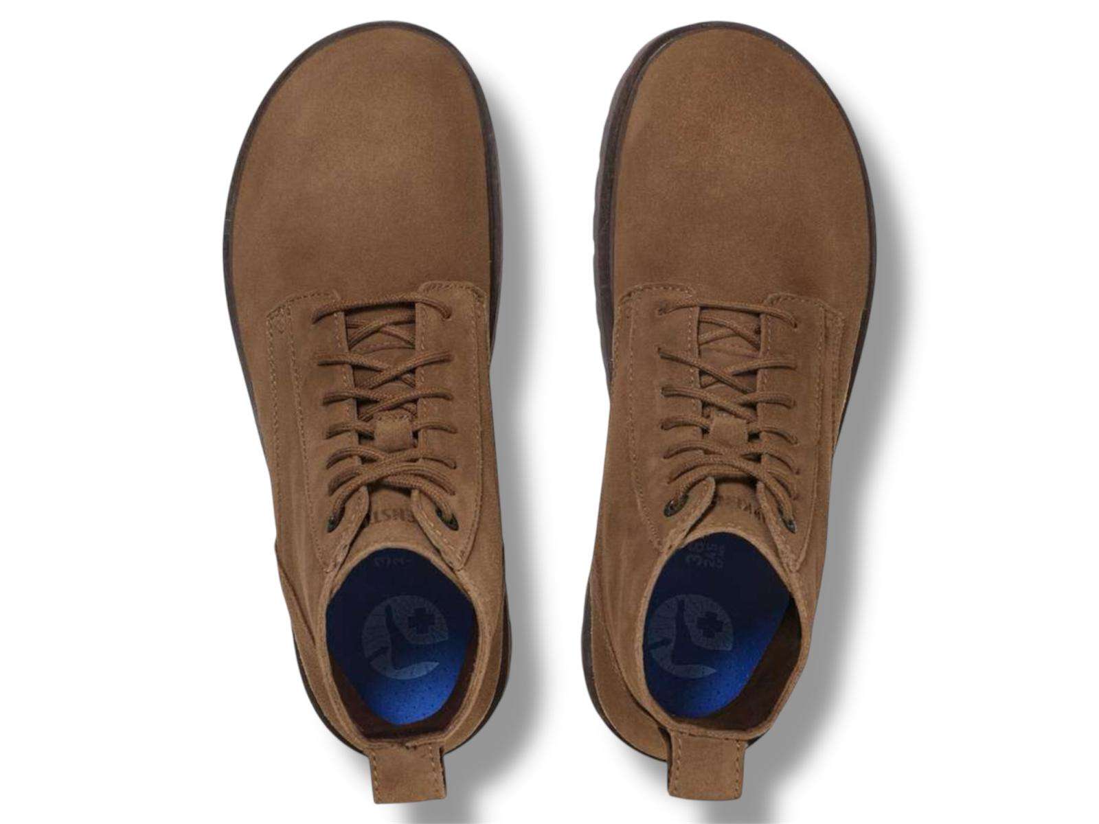 birkenstock stivaletto uomo 1030965 highwood lace mid men in pelle scamosciata dark tea 2 birkenstock stivaletto uomo 1030965 highwood lace mid men in pelle scamosciata dark tea