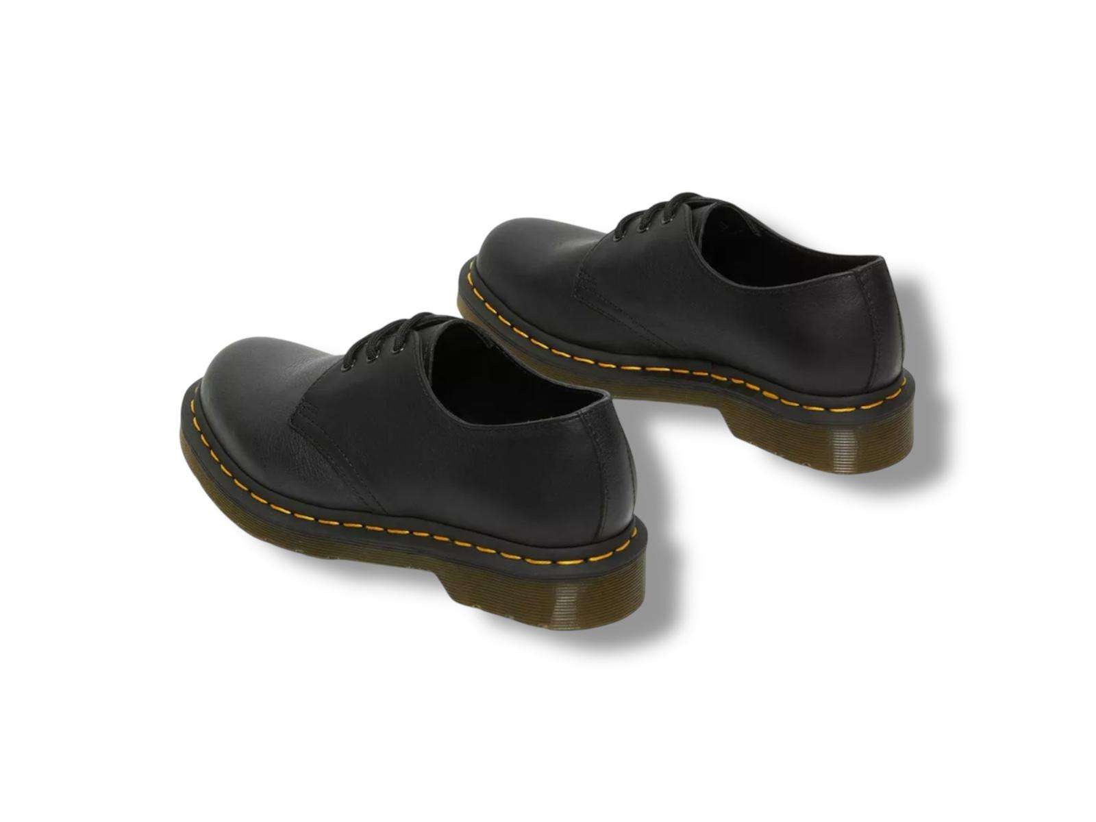 drmartens scarpa 1461 in pelle black virginia 24256001 6 drmartens scarpa 1461 in pelle black virginia 24256001
