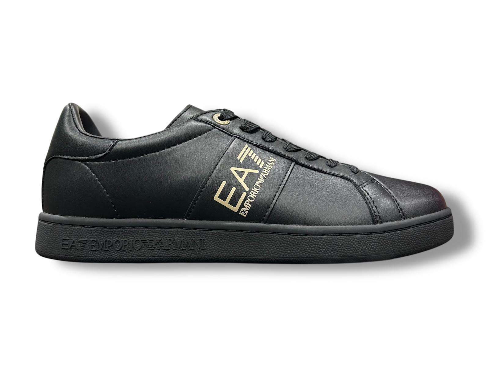 emporio armani ea7 sneakers uomo 7x000332 af10848 mz177 triple black gold emporio armani ea7 sneakers uomo 7×000332 af10848 mz177 triple black gold