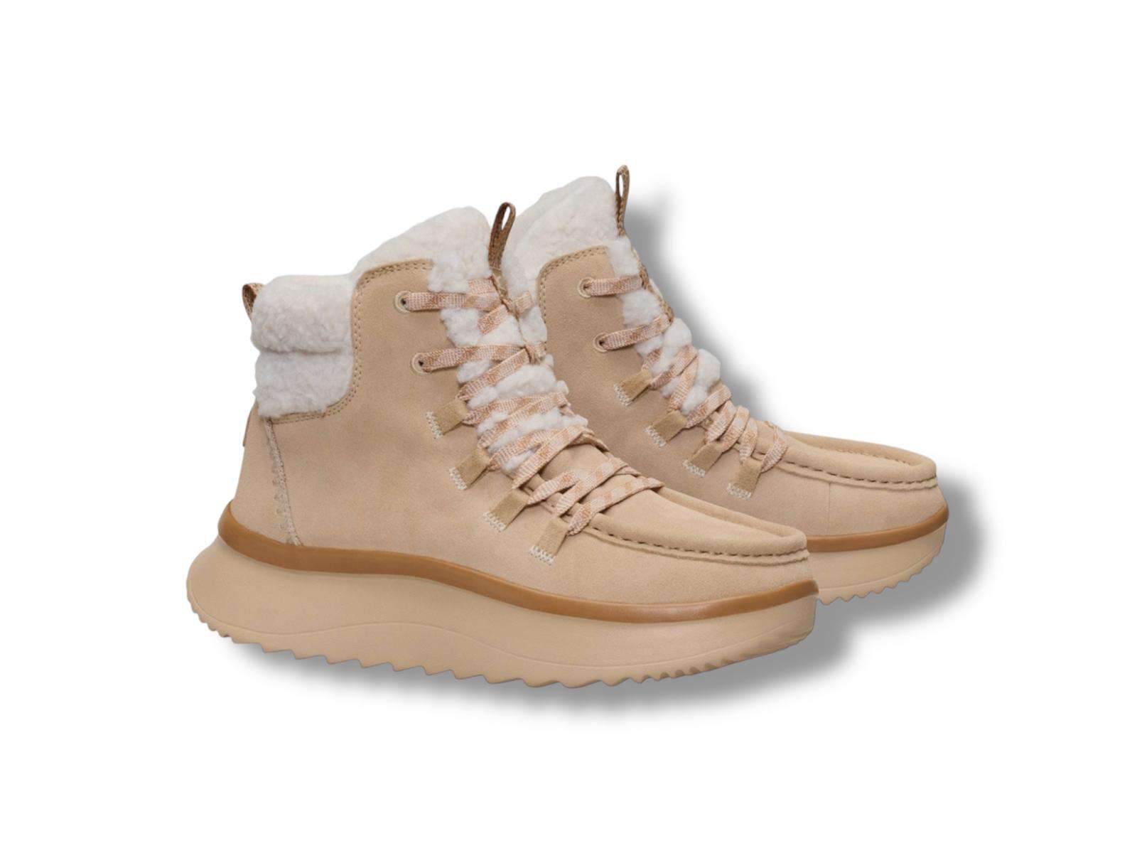 hey dude scarponcino donna wendy peak apres suede cozstit tan 44367-265 2 hey dude scarponcino donna wendy peak apres suede cozstit tan 44367-265