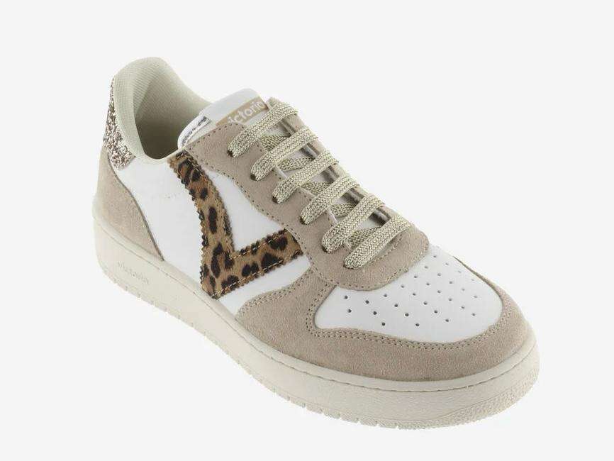 calzados victoria sneakers donna madrid platino effetto pelle camoscio e fantasia 1258277-594 2 calzados victoria sneakers donna madrid platino effetto pelle camoscio e fantasia 1258277-594