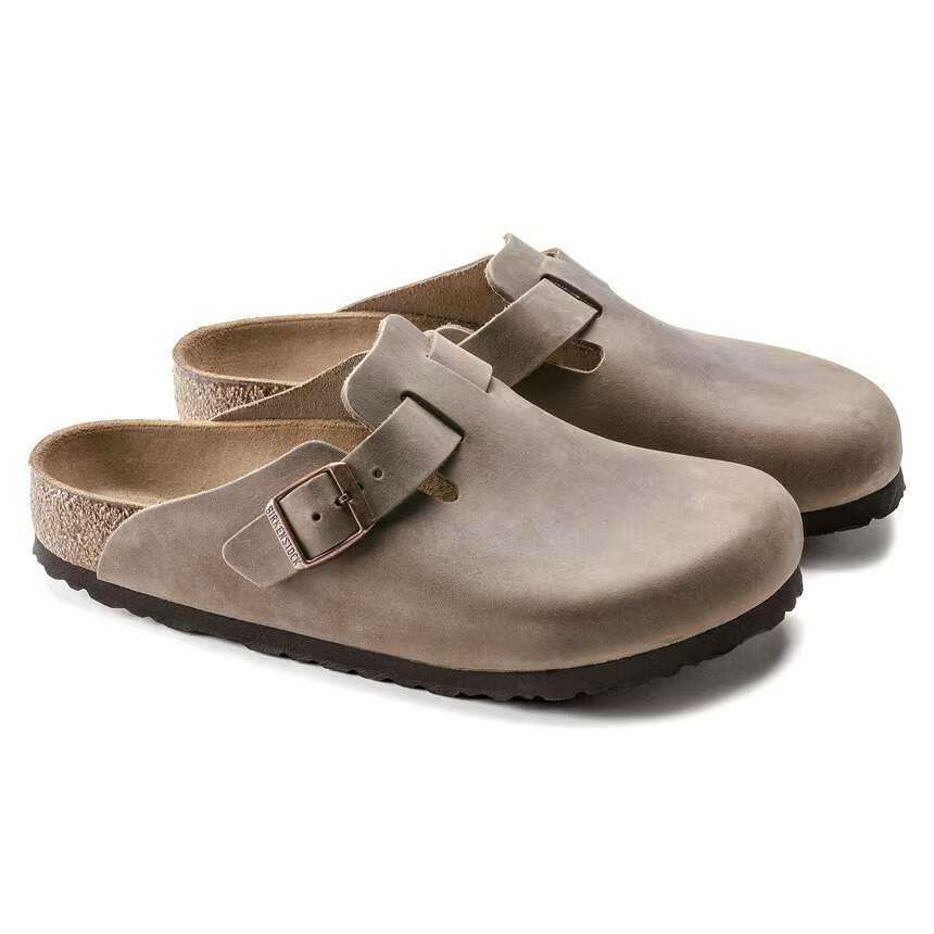birkenstock boston tabacco brown 0960813 pelle oiled leather 2 birkenstock boston tabacco brown 0960813 pelle oiled leather