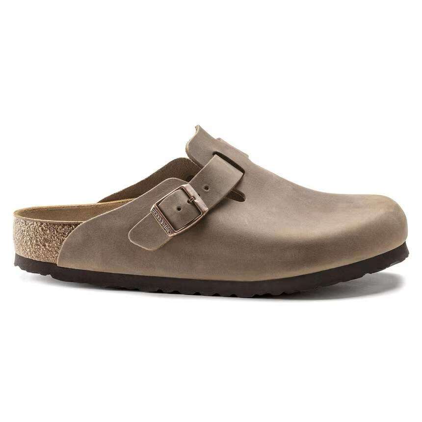 birkenstock boston tabacco brown 0960813 pelle oiled leather 3 birkenstock boston tabacco brown 0960813 pelle oiled leather