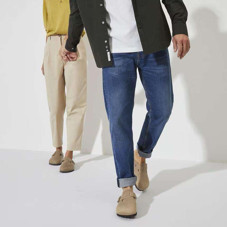 birkenstock boston tabacco brown 0960813 pelle oiled leather 6 birkenstock boston tabacco brown 0960813 pelle oiled leather