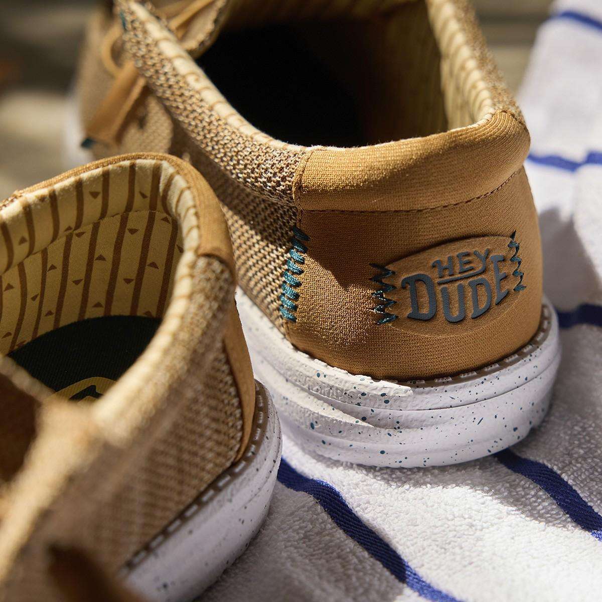 hey dude uomo wally stretch sox bone brown multi 41898-2li 3 hey dude uomo wally stretch sox bone brown multi 41898-2li