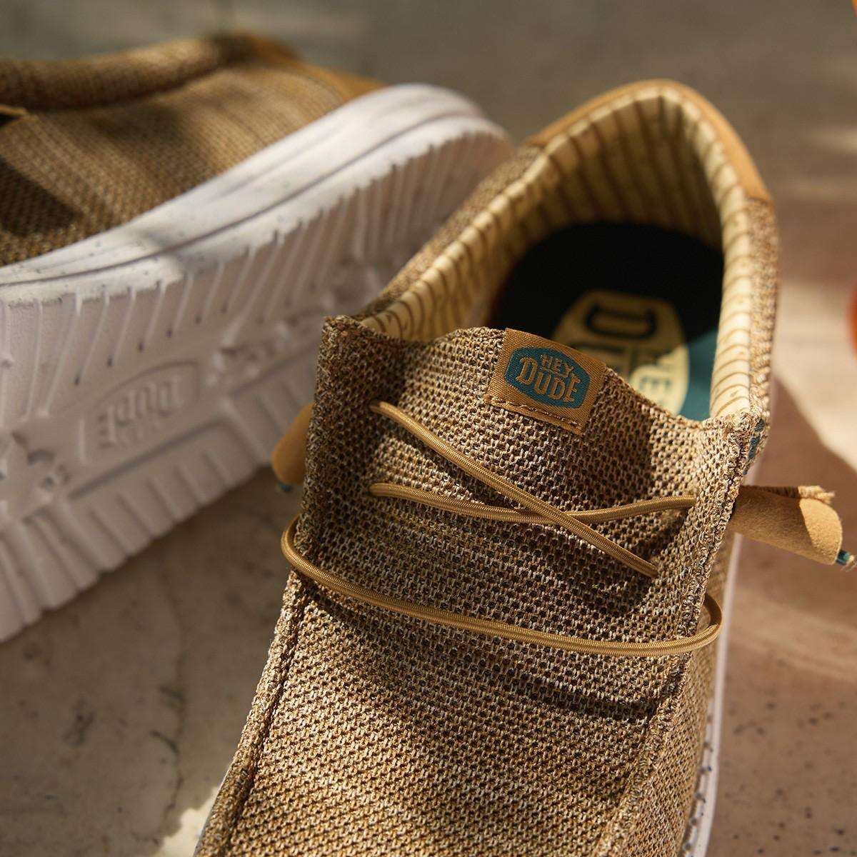 hey dude uomo wally stretch sox bone brown multi 41898-2li 5 hey dude uomo wally stretch sox bone brown multi 41898-2li