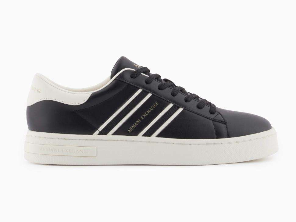 armani exchange sneakers uomo black off white xm002198af21421mc024 armani exchange sneakers uomo black off white xm002198af21421mc024