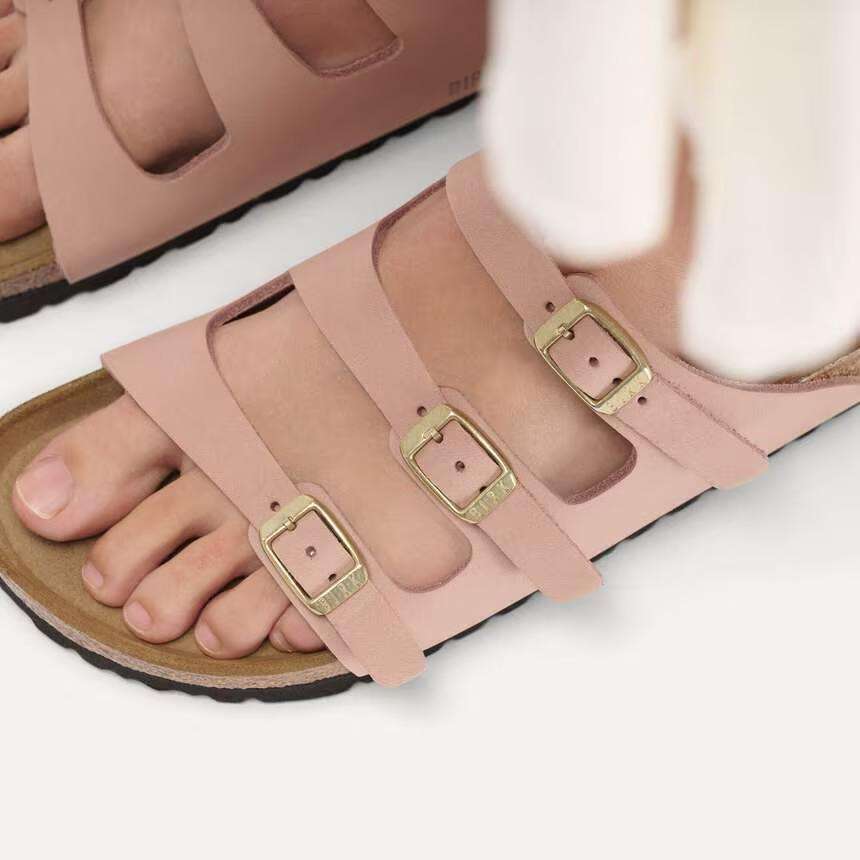 birkenstock sandalo donna florida fresh soft pink con 3 fibbie 1031813 6 birkenstock sandalo donna florida fresh soft pink con 3 fibbie 1031813
