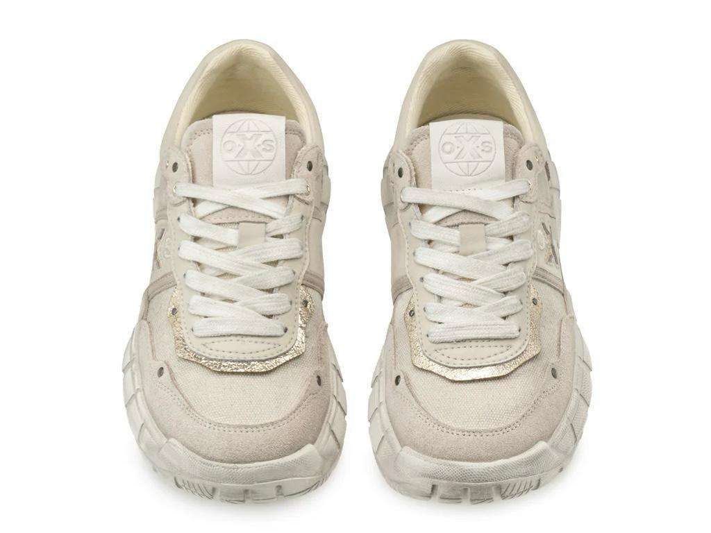 oxs sneakers donna peyote 0055 low w washed canvas e suede sabbia oxw005507 3 oxs sneakers donna peyote 0055 low w washed canvas e suede sabbia oxw005507