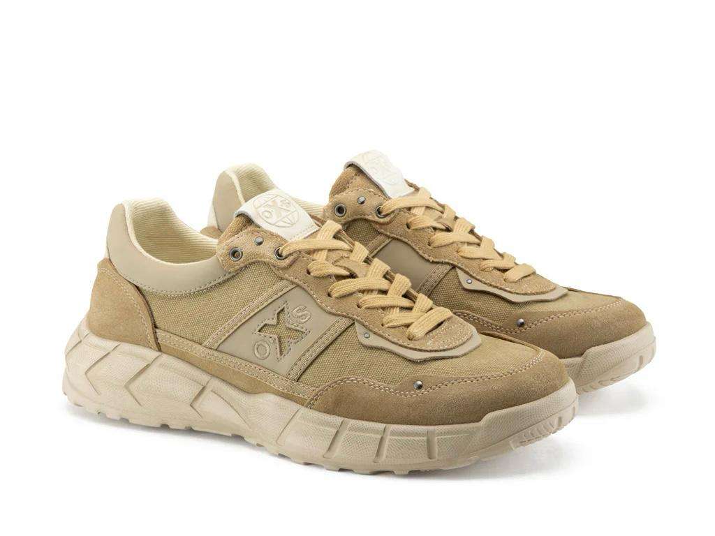 oxs sneakers uomo peyote 0053 low m canvas e suede light taupe oxm005304 1 oxs sneakers uomo peyote 0053 low m canvas e suede light taupe oxm005304