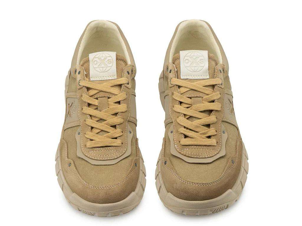 oxs sneakers uomo peyote 0053 low m canvas e suede light taupe oxm005304 3 oxs sneakers uomo peyote 0053 low m canvas e suede light taupe oxm005304