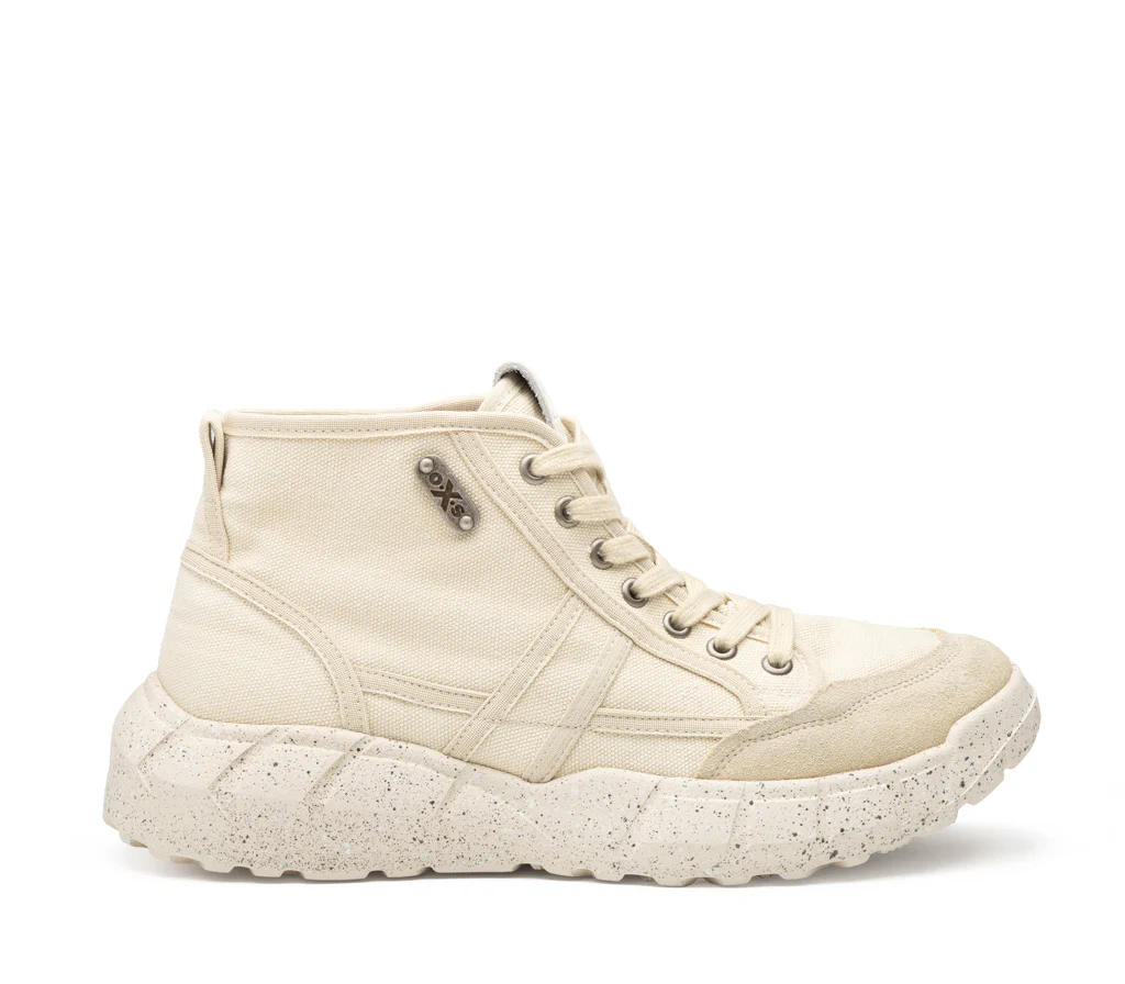 oxs sneakers uomo peyote 0054 mid m washed canvas e suede sand oxm005400 oxs sneakers uomo peyote 0054 mid m washed canvas e suede sand oxm005400