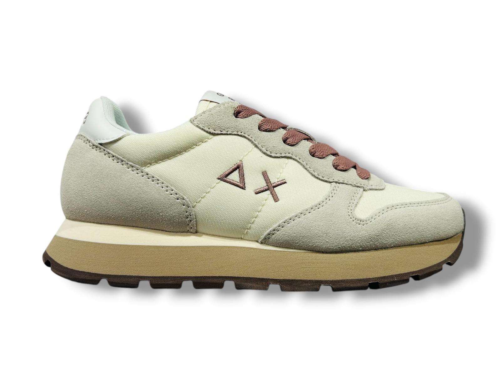 sun68 sneaker donna z46201 ally solid 31 bianco panna z4620131 sun68 sneaker donna z46201 ally solid 31 bianco panna z4620131